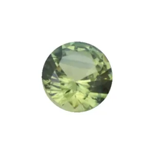 💎 Green Sapphire (Lime Green) Grade AA (Natural Gemstone) - ROUND