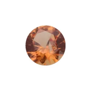 💎 Orange Sapphire (Tangerine) Grade AA (Natural Gemstone) - ROUND
