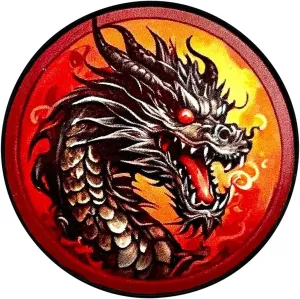1.5" Dragon Enamel Lapel Pin Jewelry | Dragon Aesthetic Brooches Pins for Women Men | Dragon Brooch Pin Button Buttons