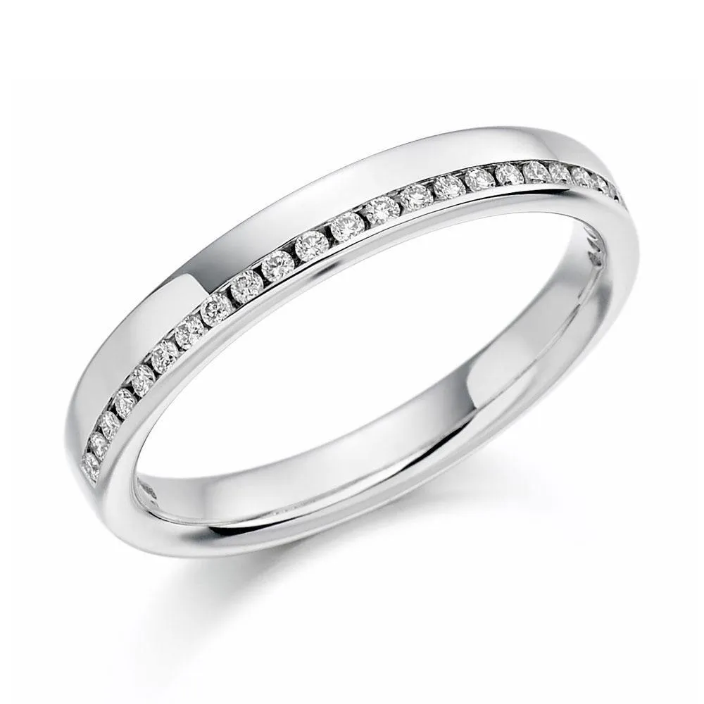 18ct White Gold Eternity Ring 0.12ct