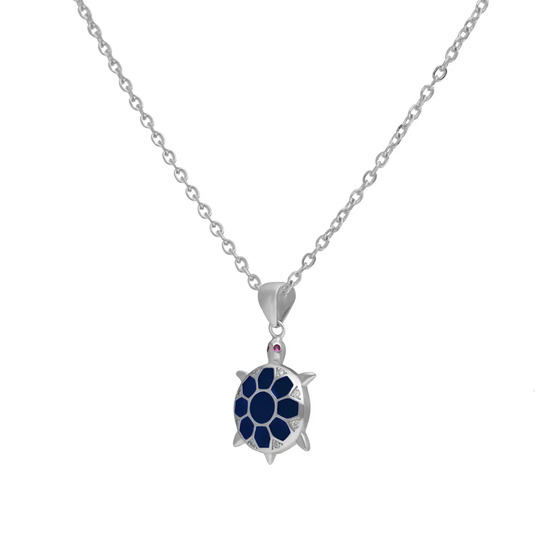 925 Sterling Silver Lucky B Pendant