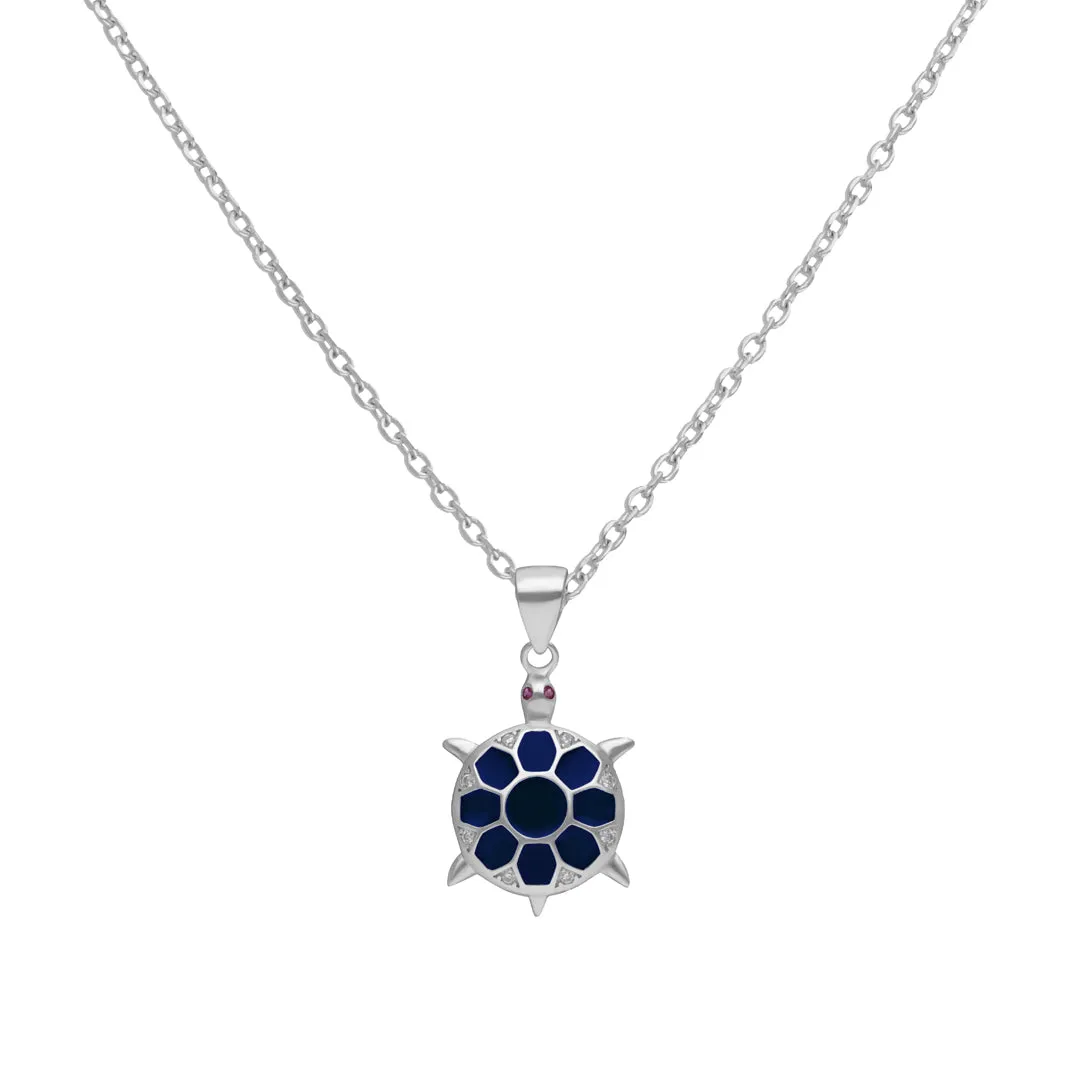 925 Sterling Silver Lucky B Pendant