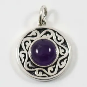 Amethyst Spirit Medallion Pendant
