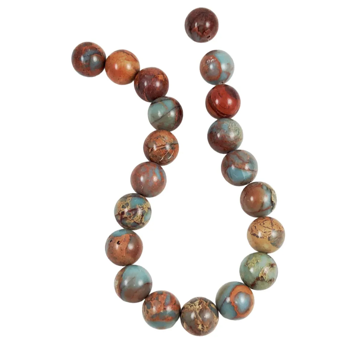 Aqua Terra Jasper 20mm Beads