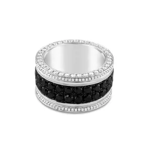 Artisan Brooklyn Men's Diamond Ring | 18K White Gold