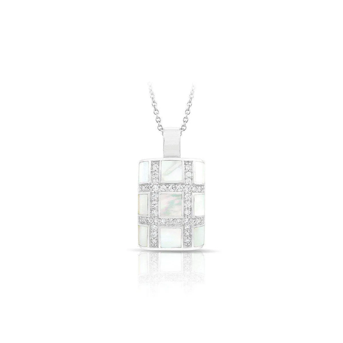 Belle Etoile Regal Mother-of-Pearl Pendant - White Mother-of-Pearl