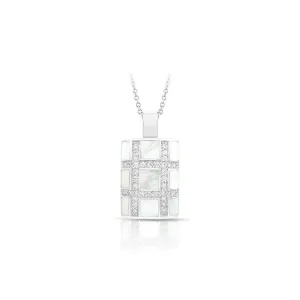 Belle Etoile Regal Mother-of-Pearl Pendant - White Mother-of-Pearl