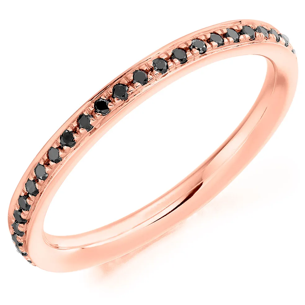 Black Diamond Full Eternity Ring