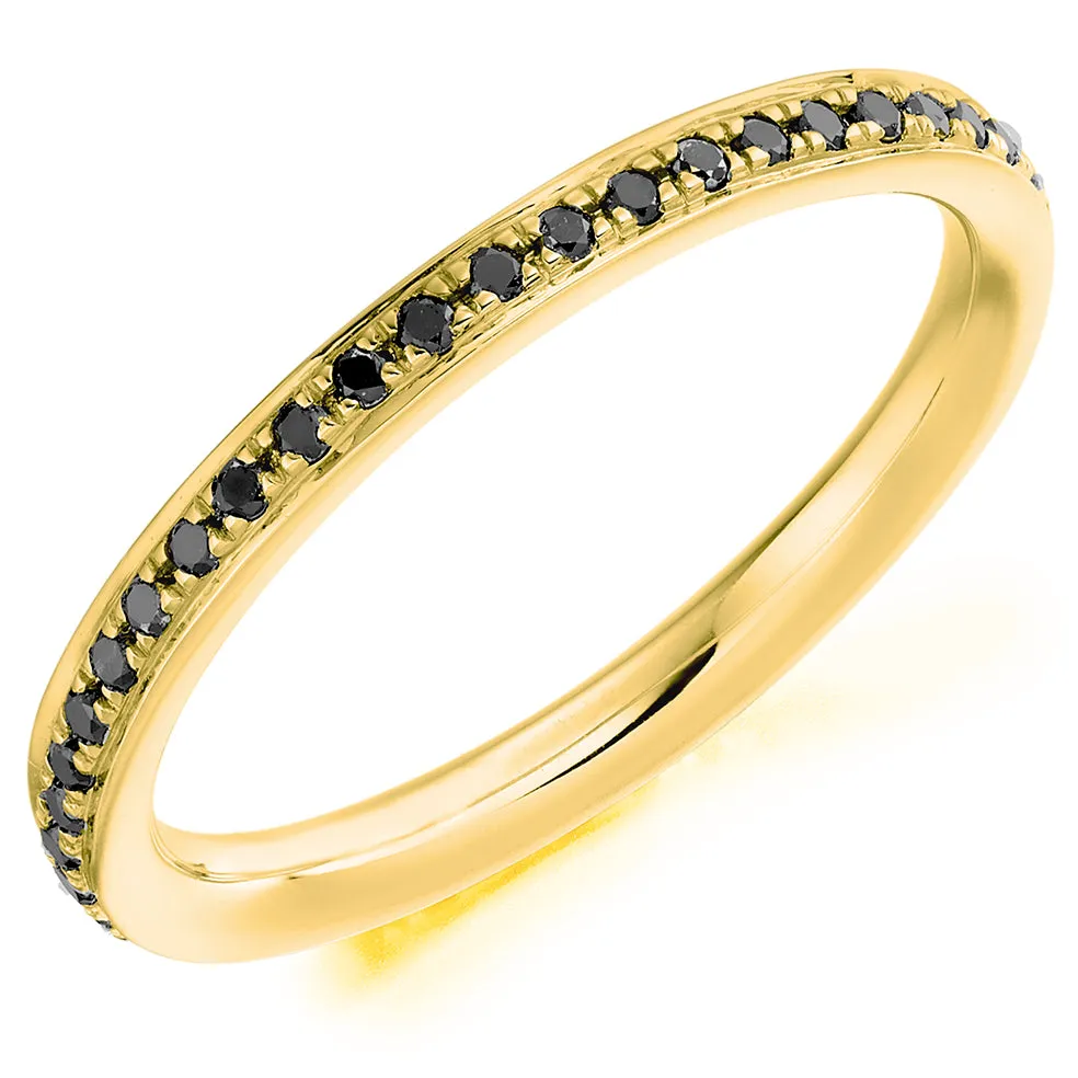 Black Diamond Full Eternity Ring