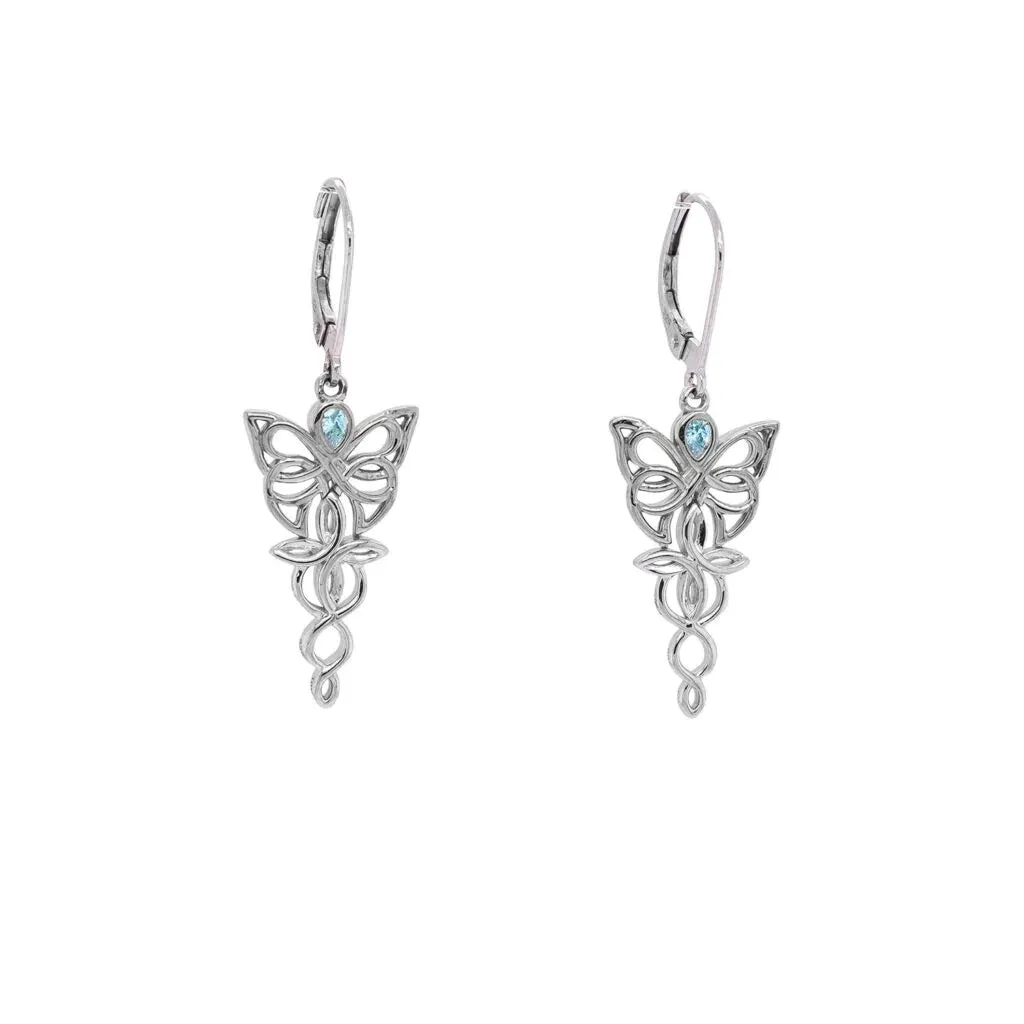 Butterfly Leverback Earring | Keith Jack