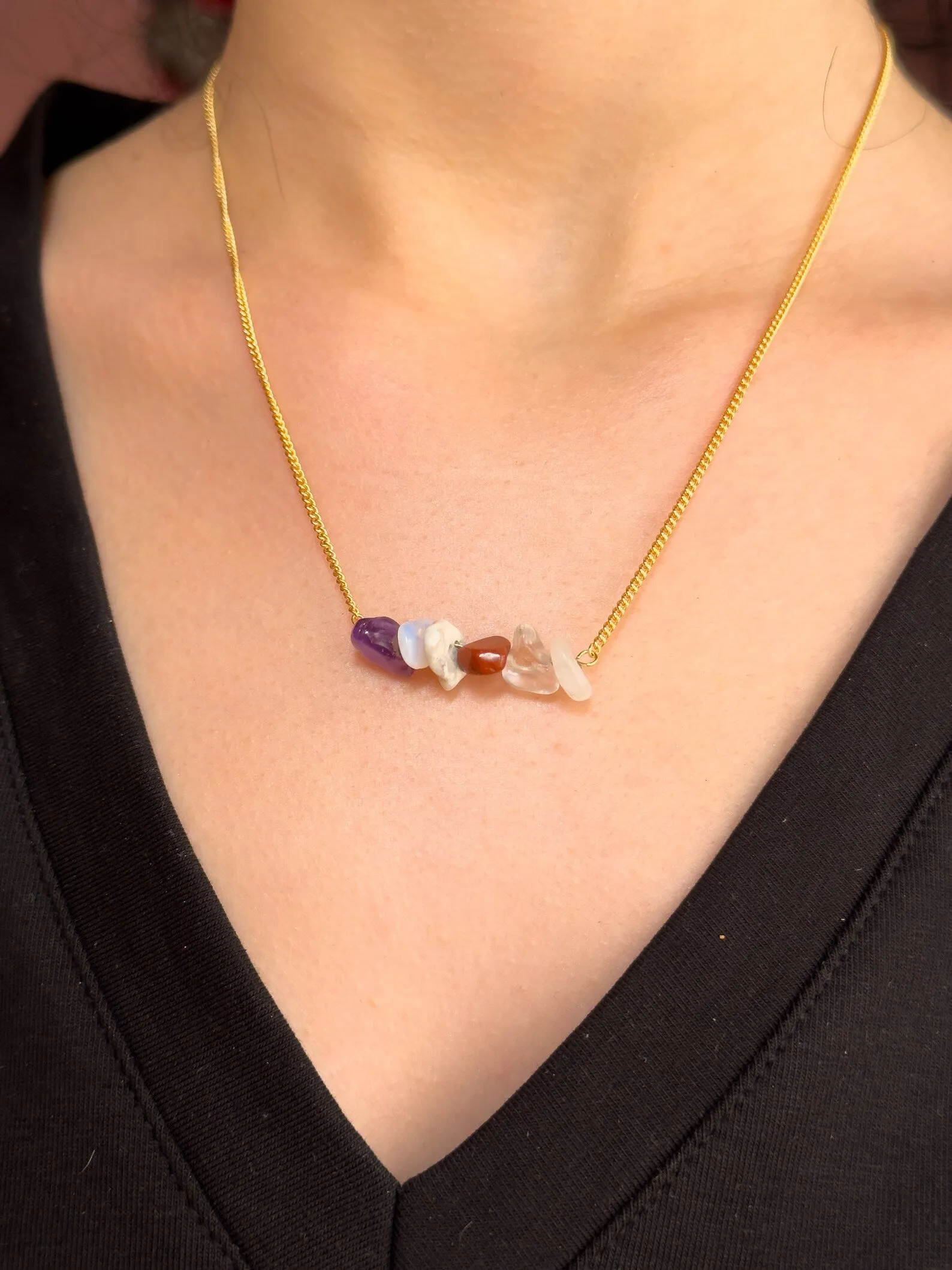 Cancer Zodiac Bar Necklace