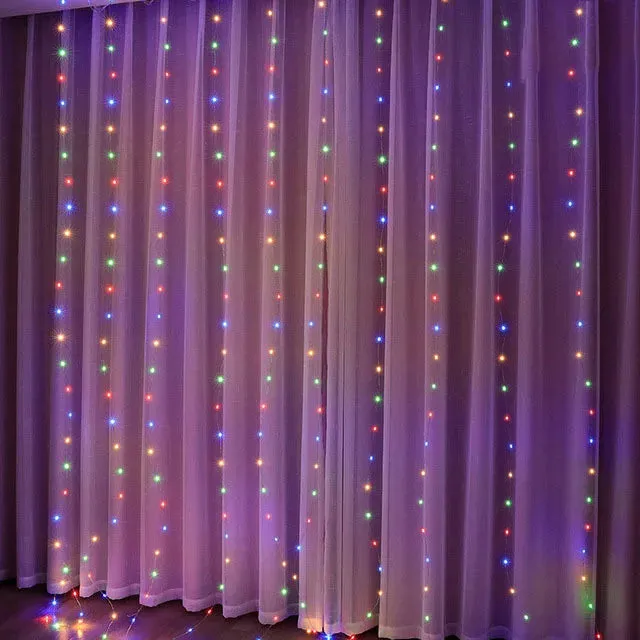 Christmas LED Curtain Lights