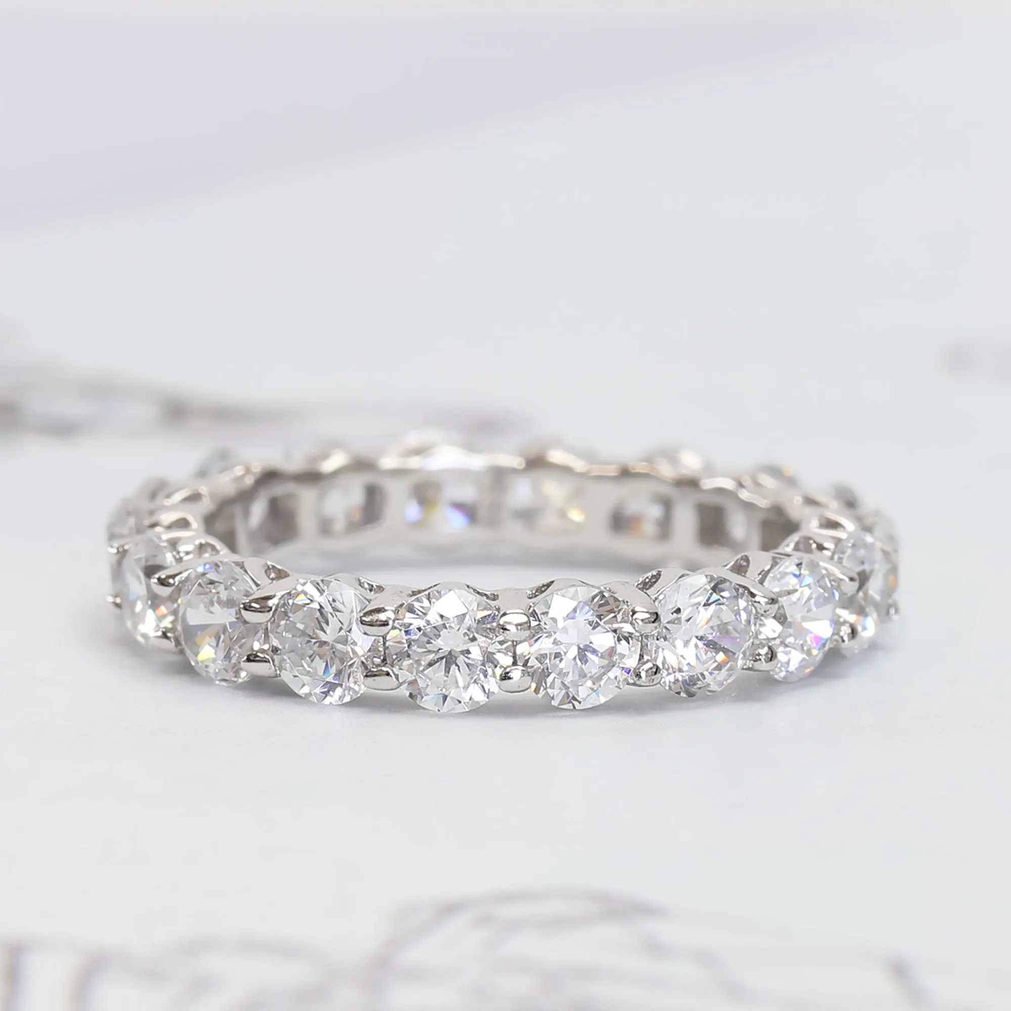 Classic Brilliant Eternity Ring