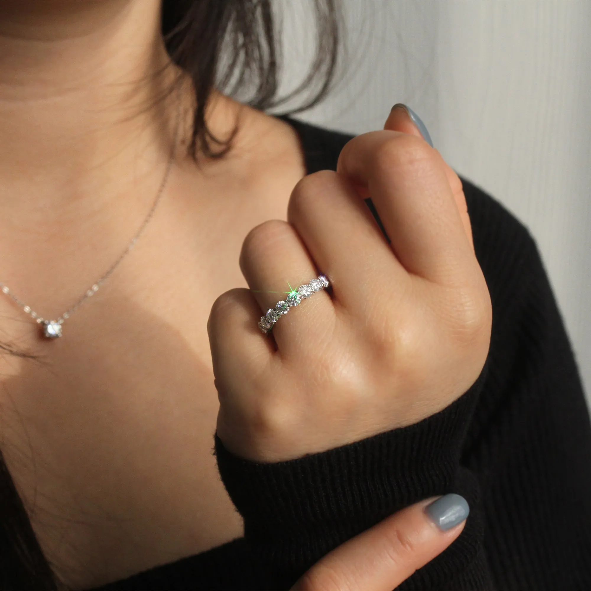 Classic Brilliant Eternity Ring