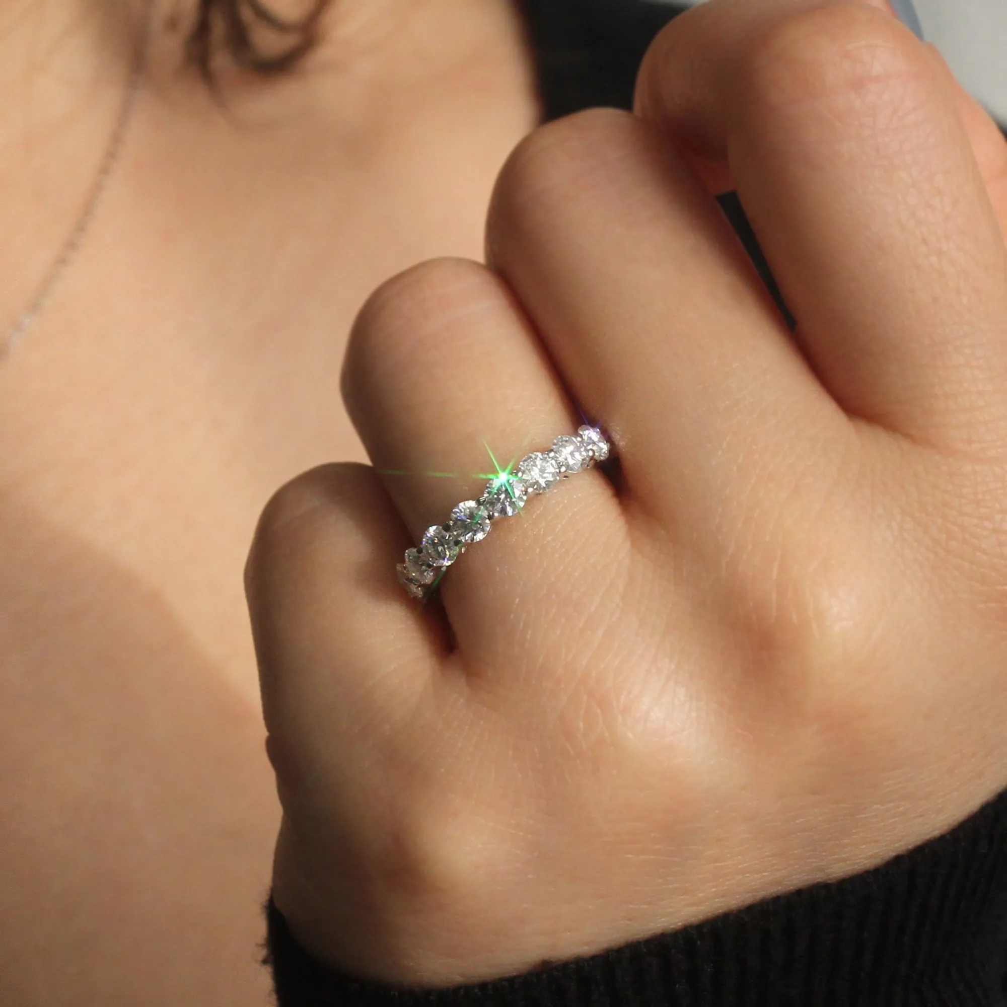 Classic Brilliant Eternity Ring
