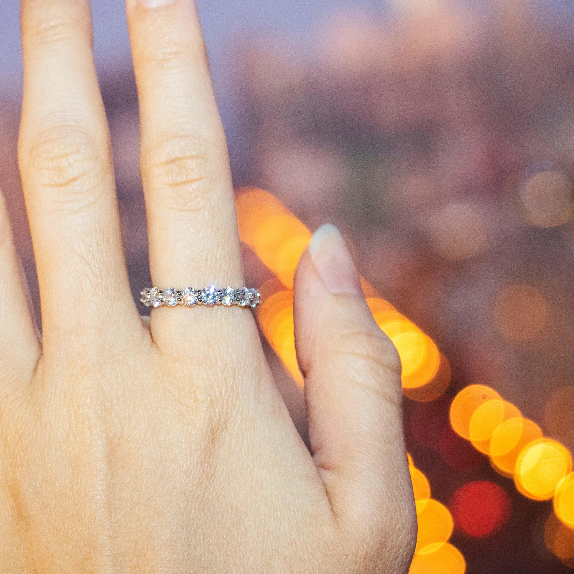 Classic Brilliant Eternity Ring