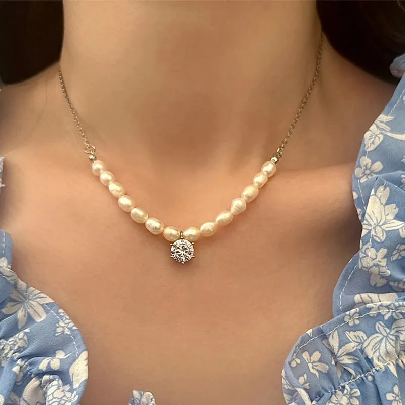 Colorful Heart Choker Necklace