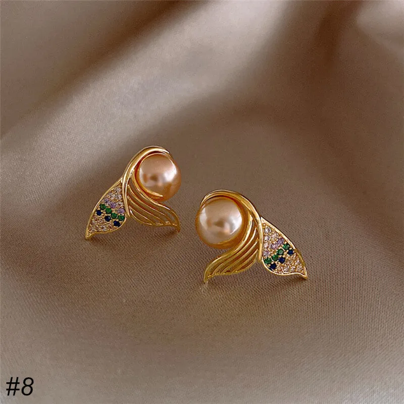 Creative Pearl Earrings