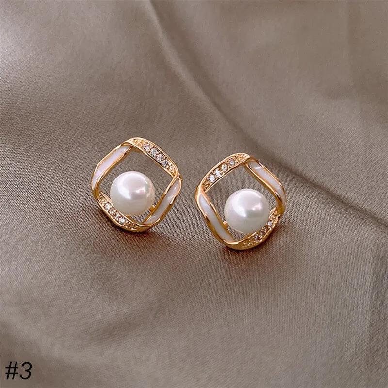 Creative Pearl Earrings