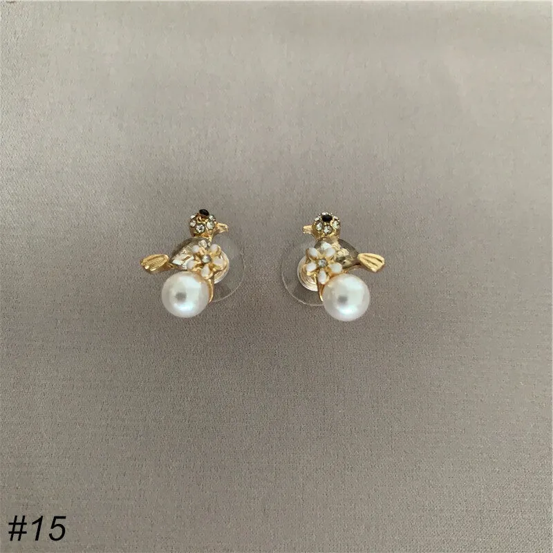 Creative Pearl Earrings