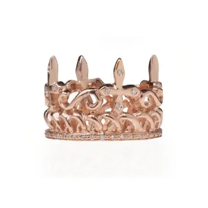 Crown Diamond Ring