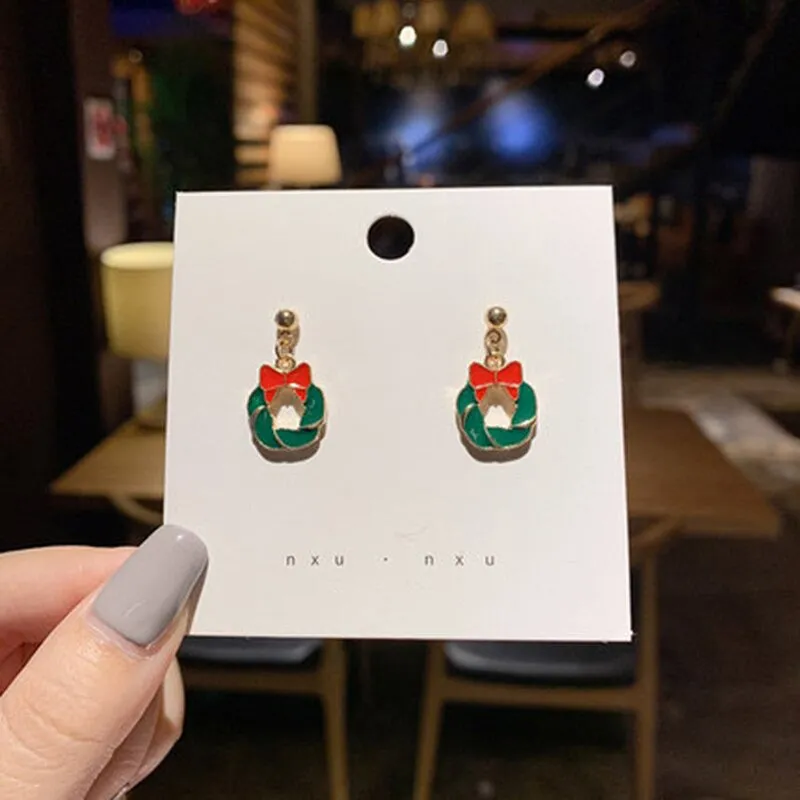 Cute and Mini Christmas Earrings Collection