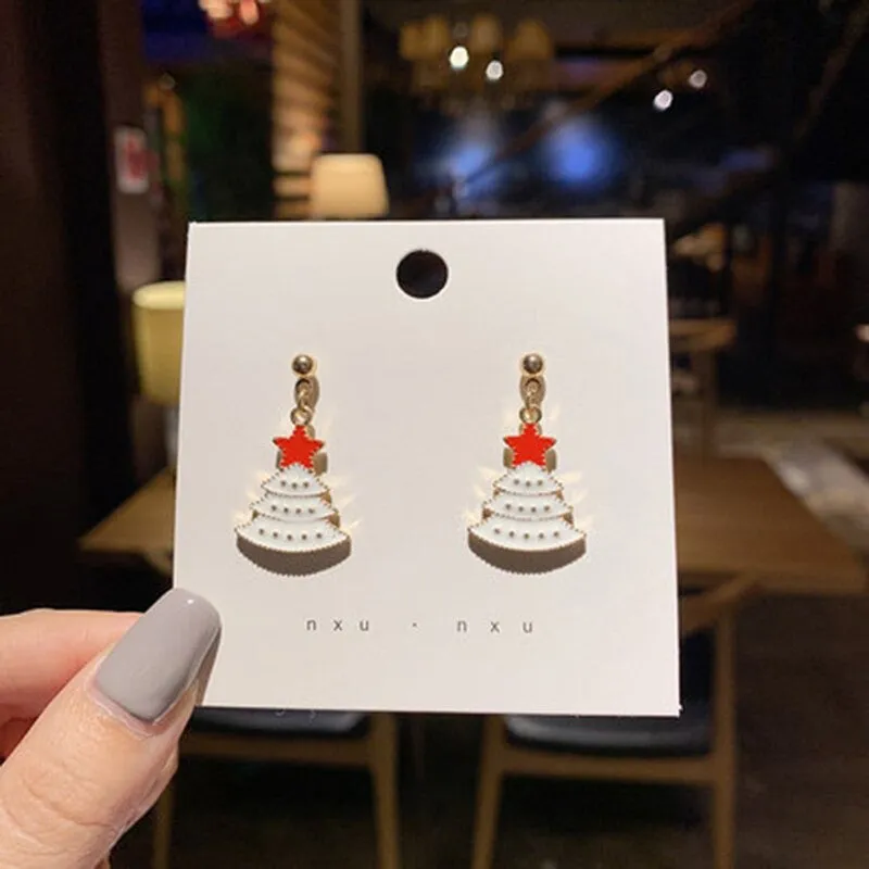 Cute and Mini Christmas Earrings Collection