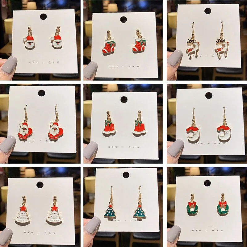 Cute and Mini Christmas Earrings Collection