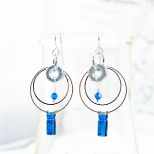 Electronic Component Earrings - Capacitors
