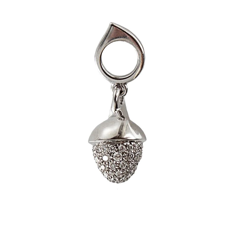 Flamenco White Pave Pendant