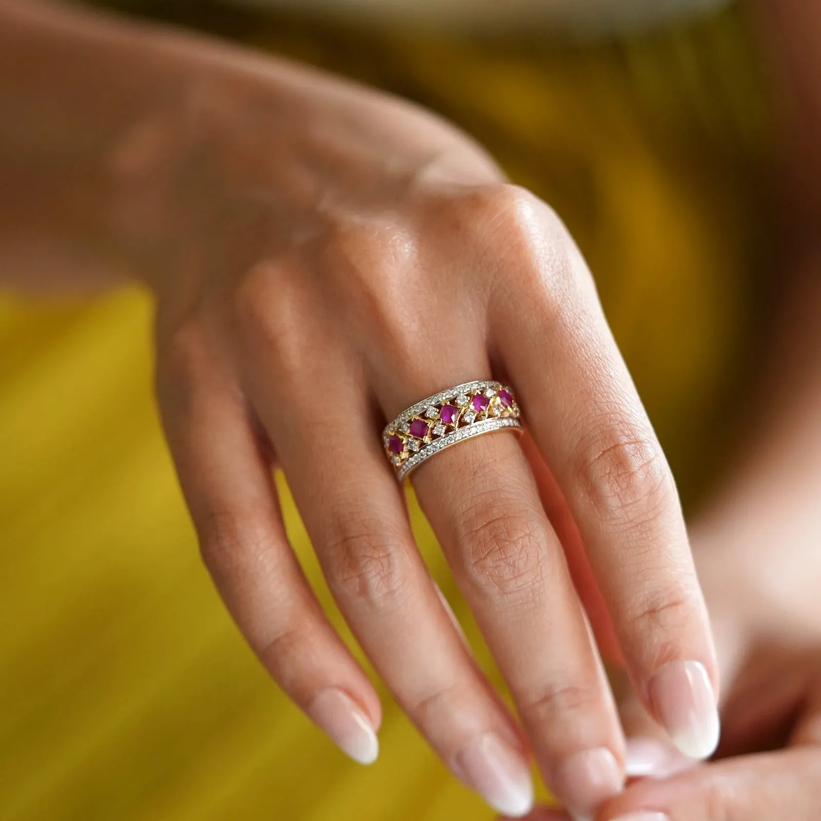 Freida Ruby Ring