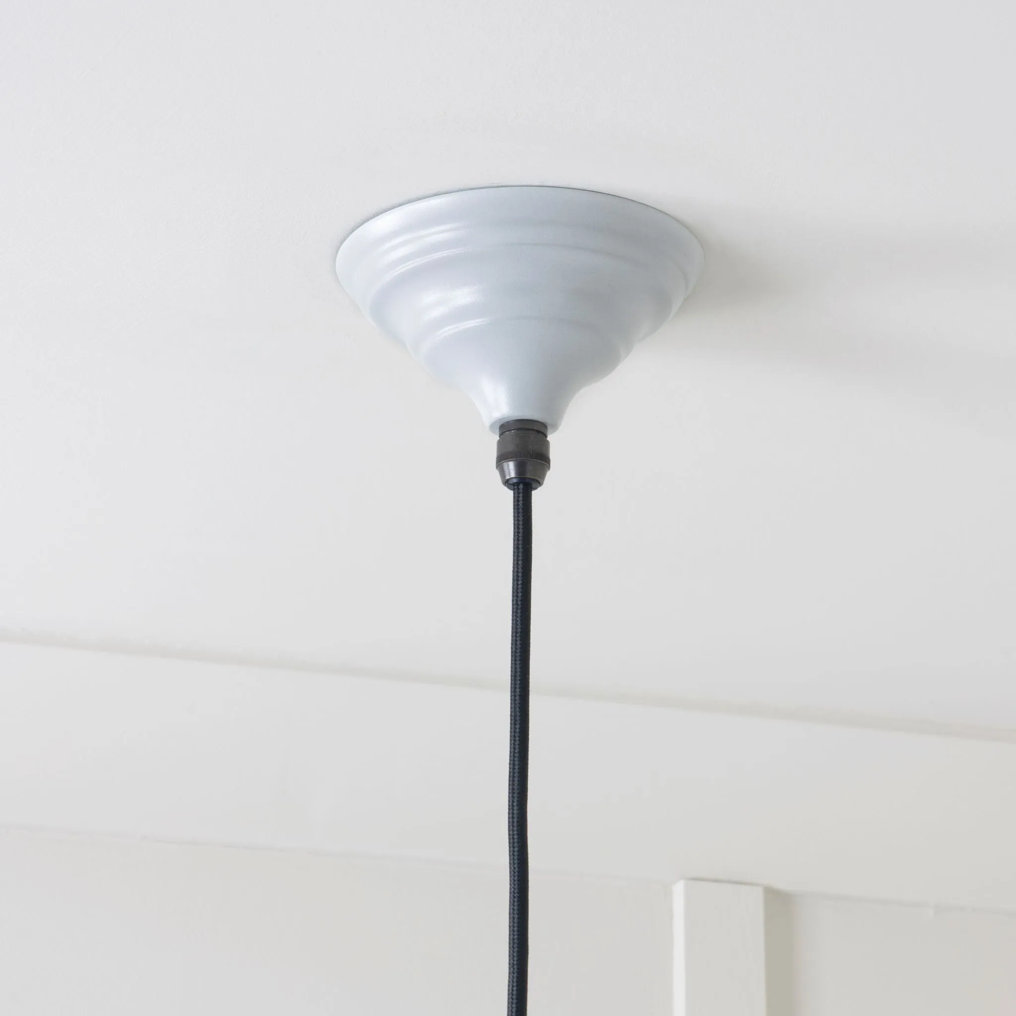 From The Anvil Smooth Brass Harborne Pendant Light