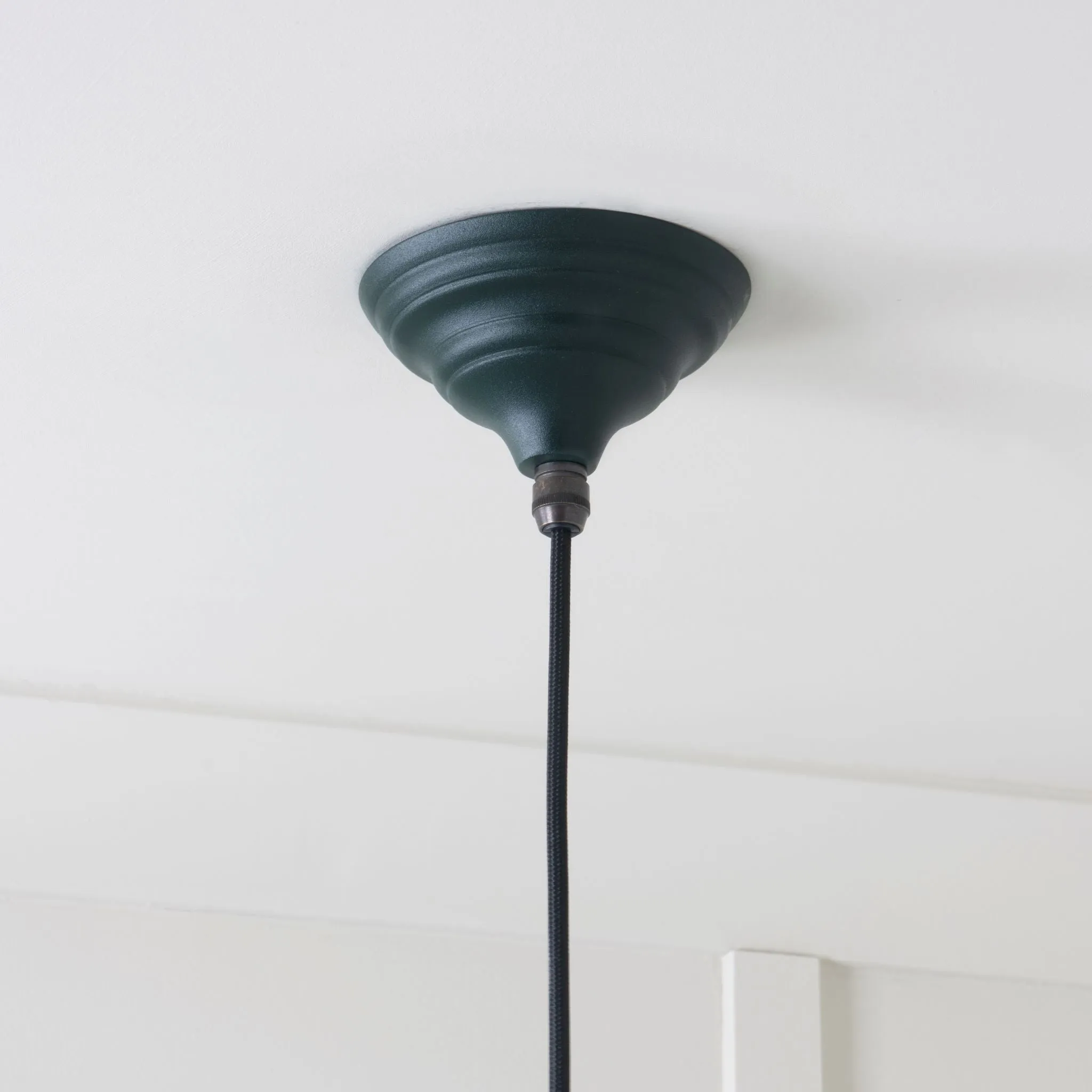 From The Anvil Smooth Brass Harborne Pendant Light