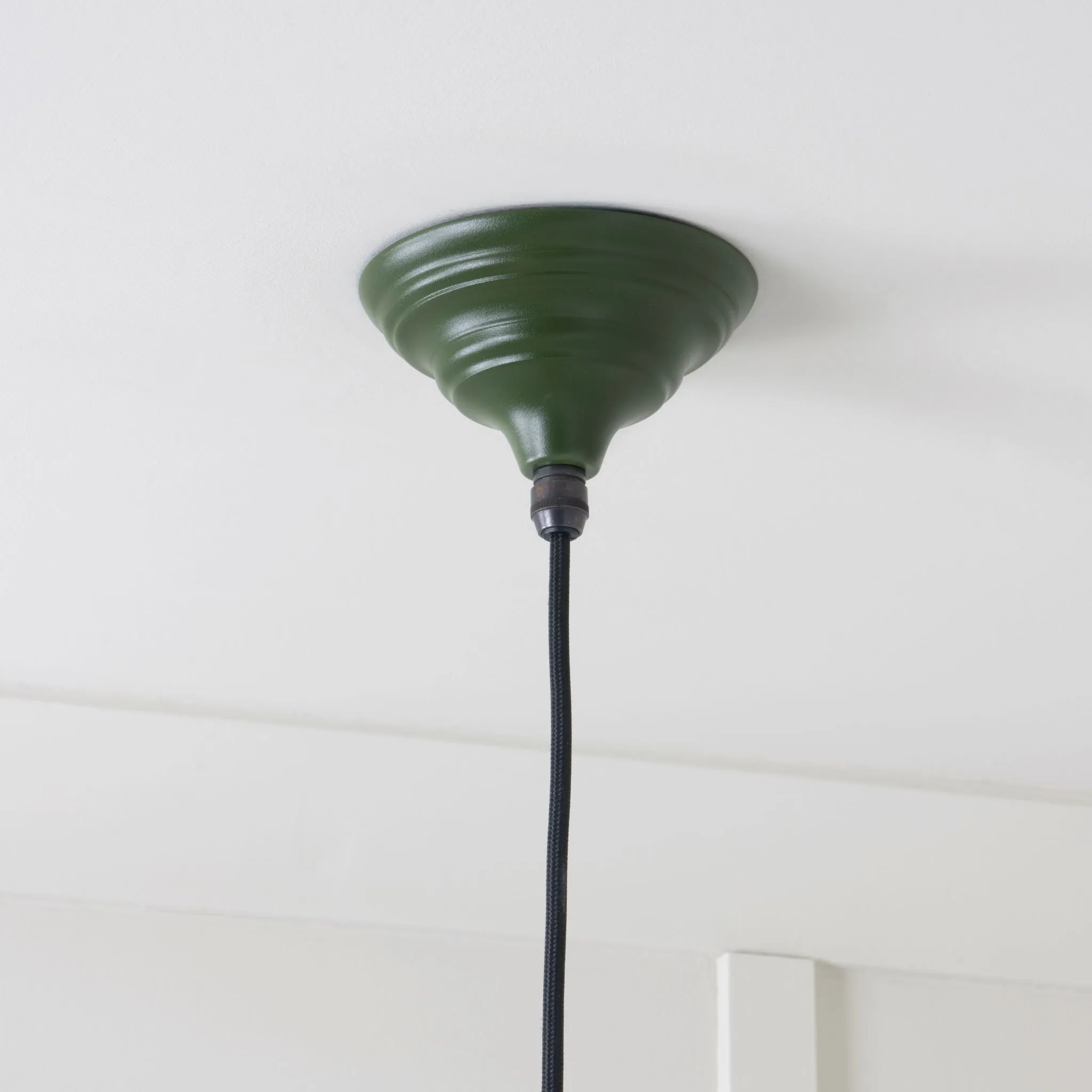 From The Anvil Smooth Brass Harborne Pendant Light