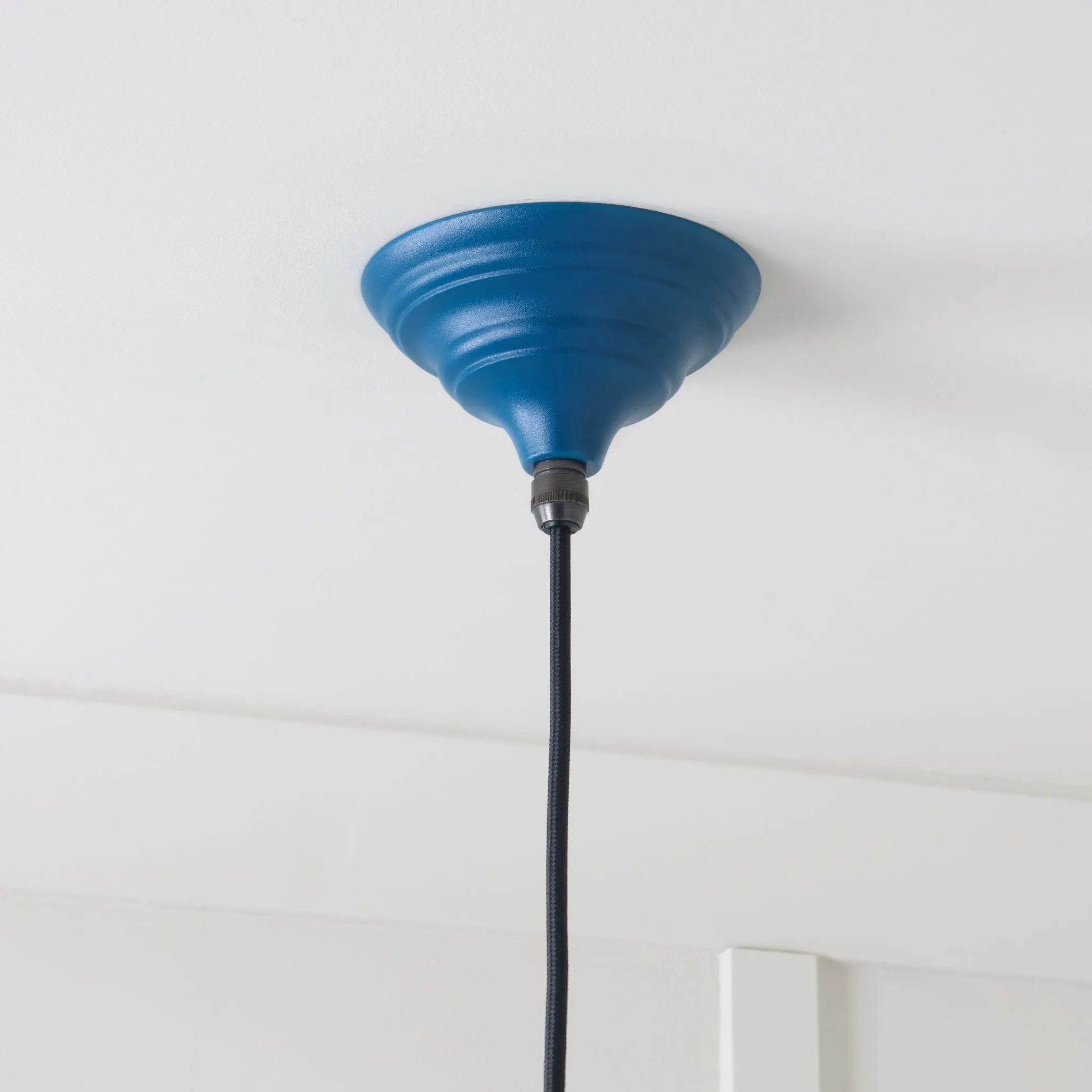 From The Anvil Smooth Brass Harborne Pendant Light