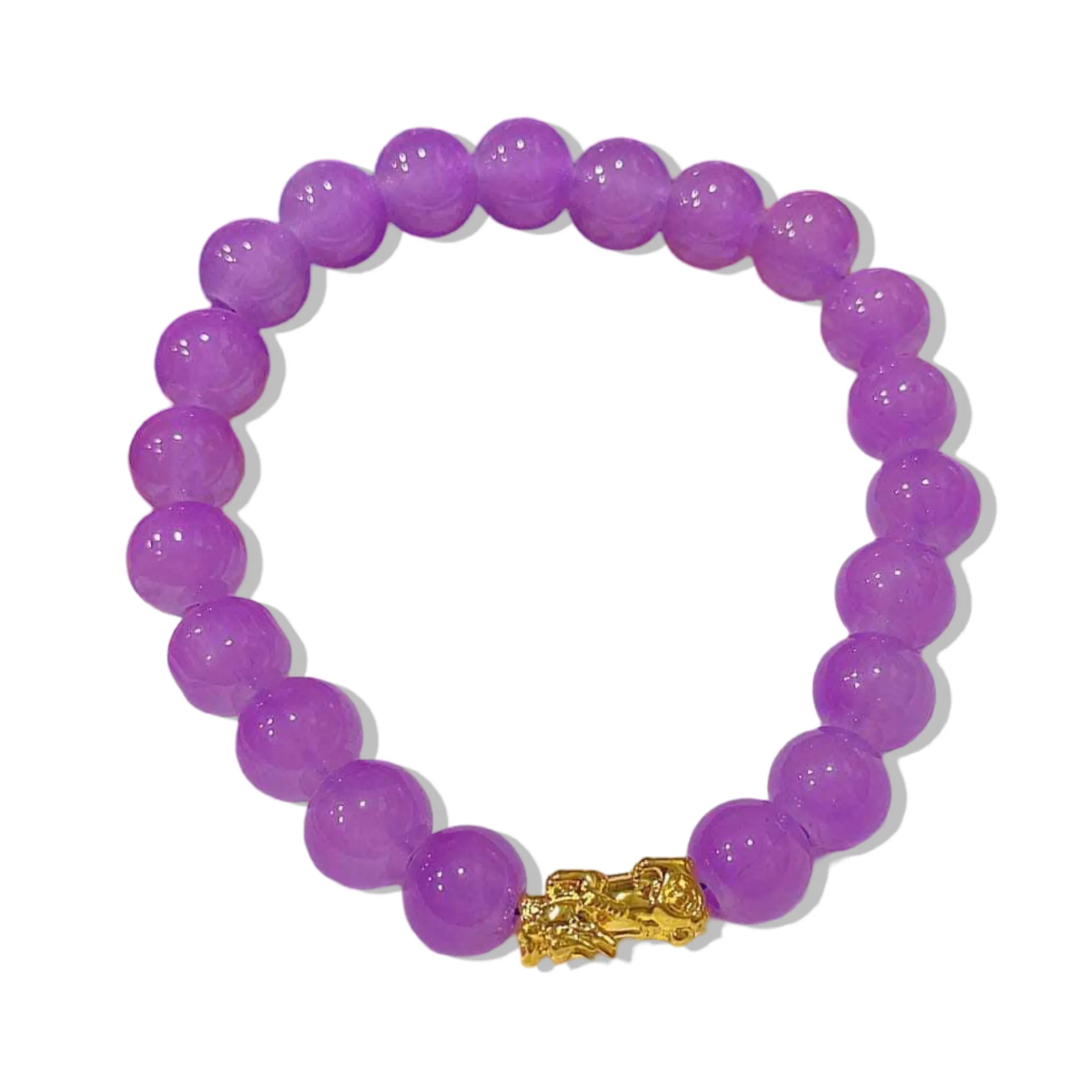 GOLD PIYAO  | 24K Alexandrite Birthmonth Beads Lucky Piyao Bracelet