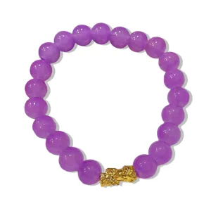 GOLD PIYAO  | 24K Alexandrite Birthmonth Beads Lucky Piyao Bracelet
