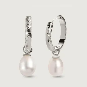 Grecian Pearl Drop Earrings