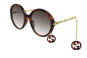 Gucci Women's Round Sunglasses GG0726S