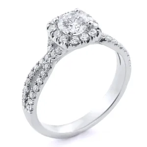 Halo Diamond Ring