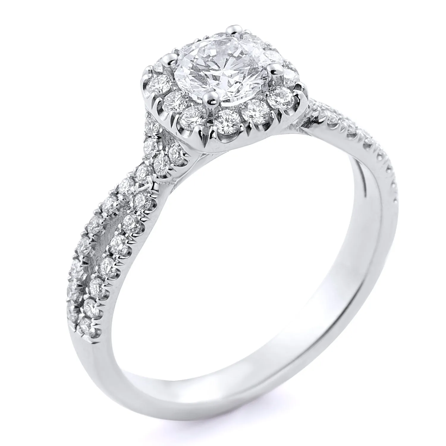 Halo Diamond Ring