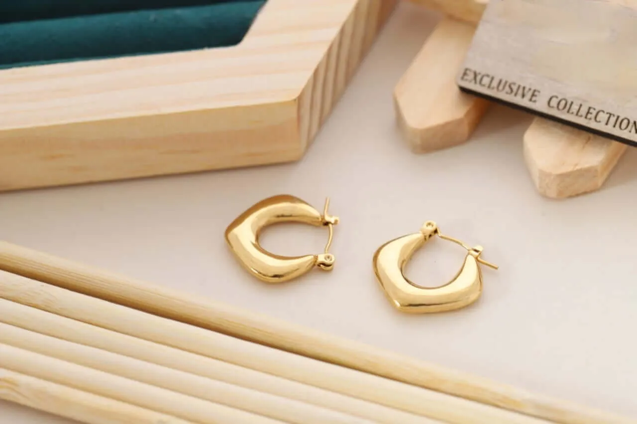 Hoop earrings