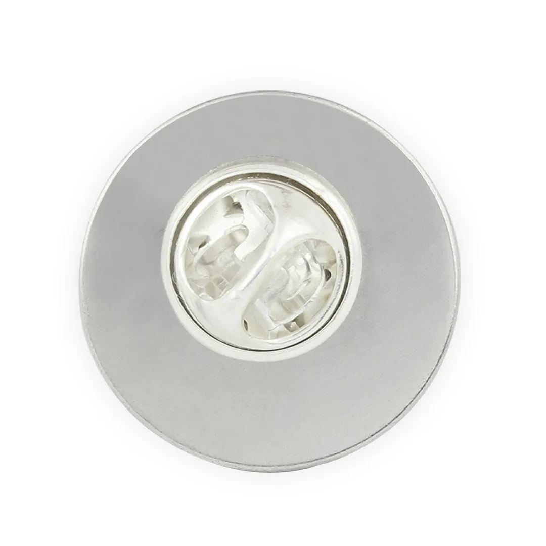 Kavove Alphabet 'O' Black Colour Lapel Pin