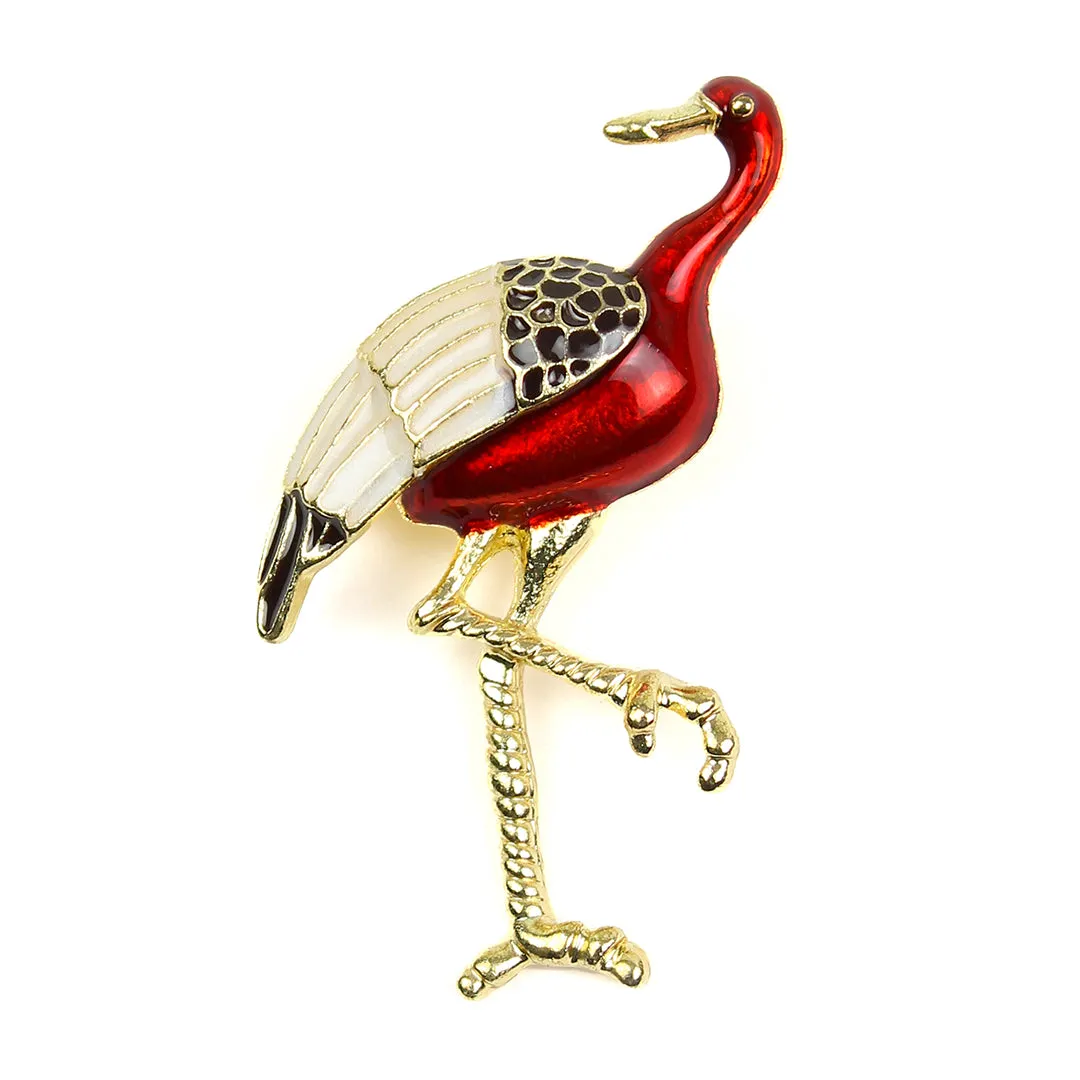 Kavove Feathered Fiesta Multi Colour Brooch