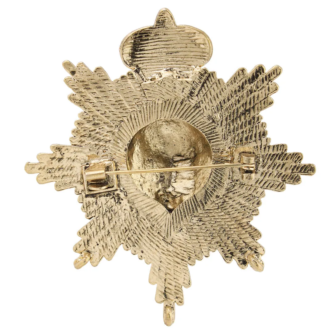 Kavove Lion’s Dominion Golden Colour Lapel Pin