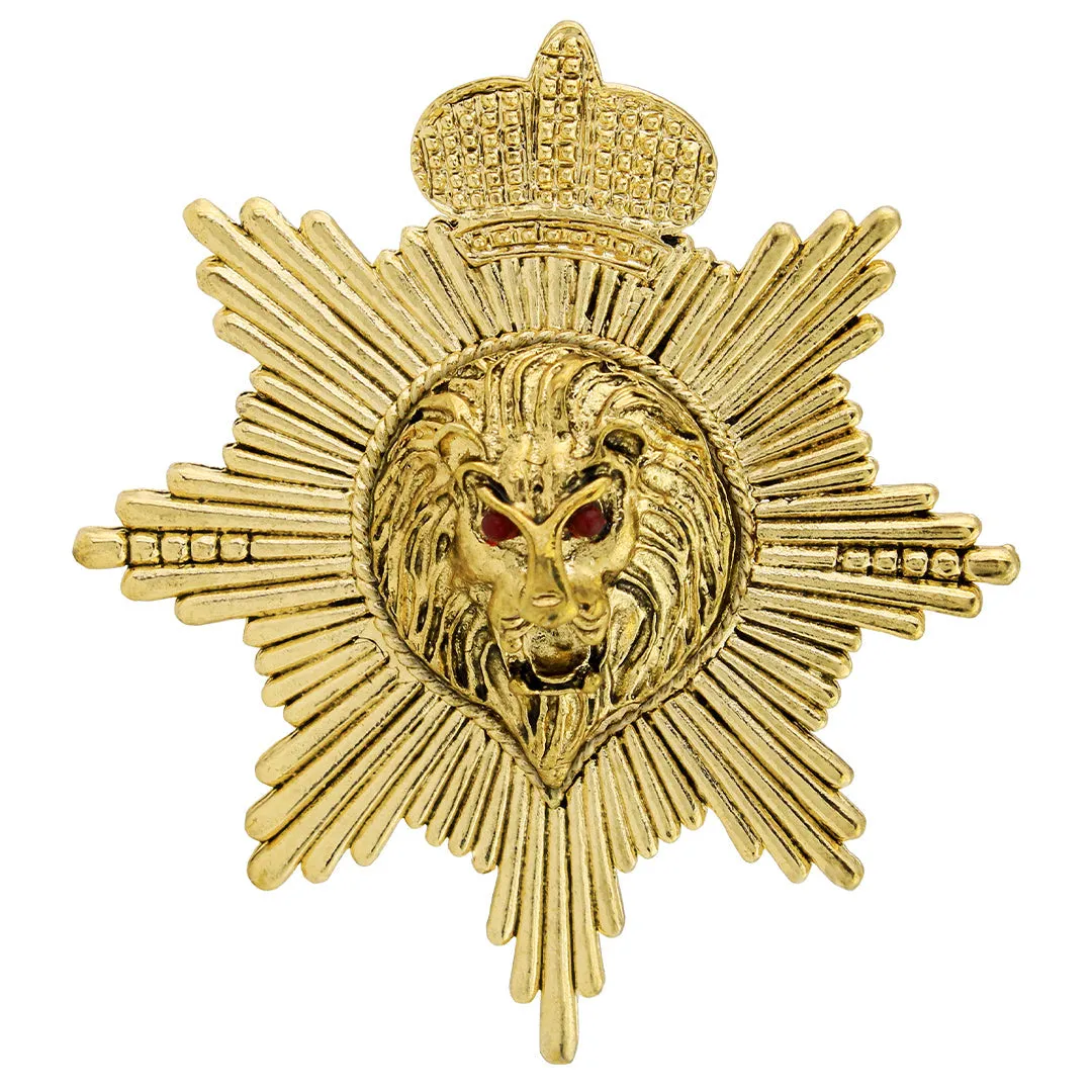 Kavove Lion’s Dominion Golden Colour Lapel Pin