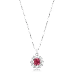 LOVCIA Elegant Bella Bridal Pink Pendant