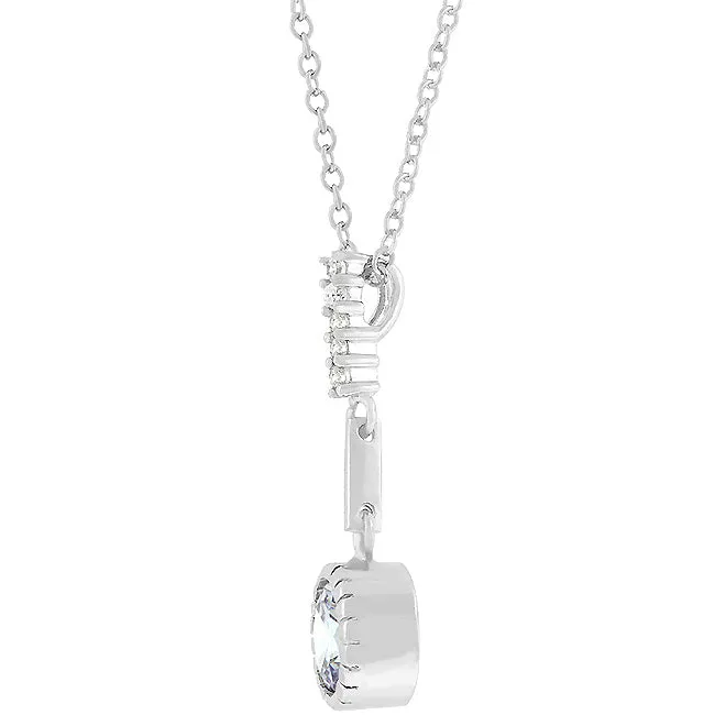 LOVCIA Lavender Bliss Cubic Zirconia Pendant