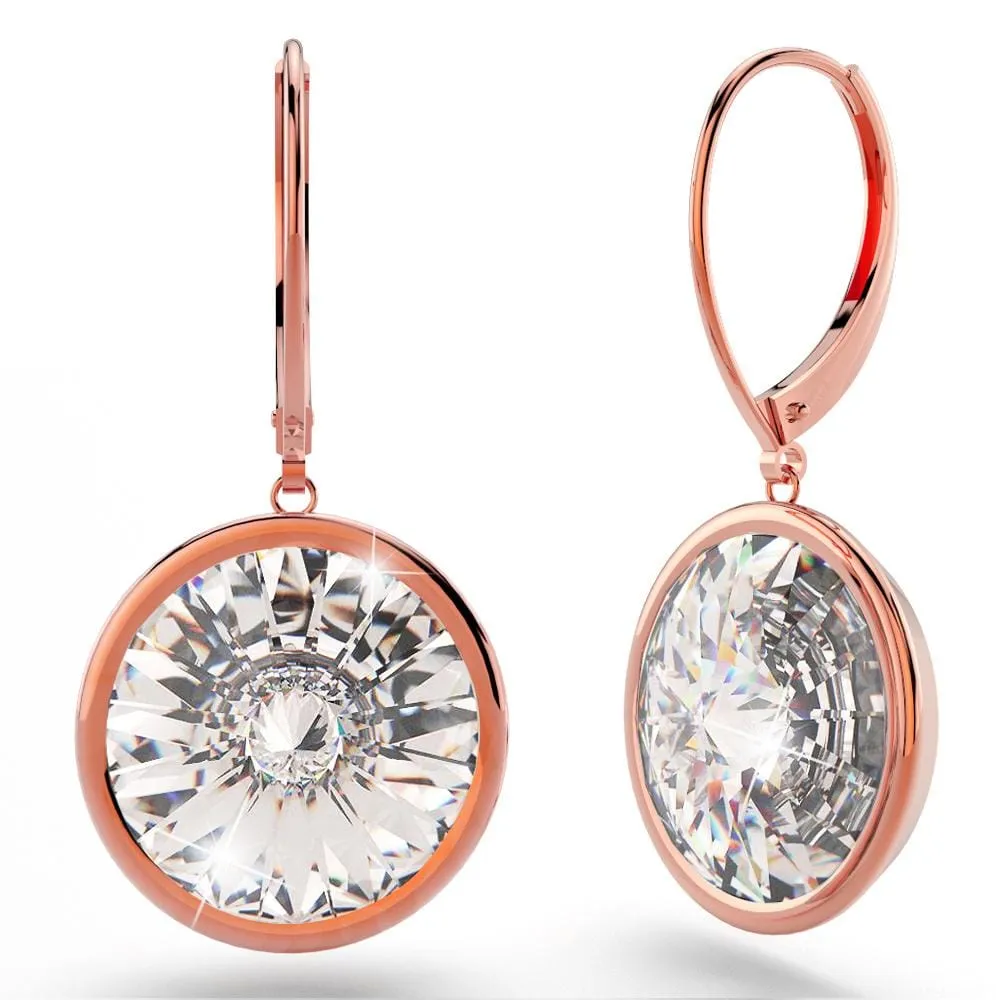 Lux Glow Drop Earrings Embellished With SWAROVSKI® Crystals