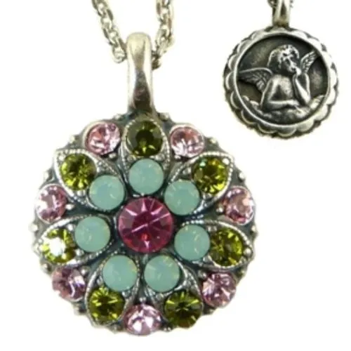 Mariana Handmade Swarovski Crystal Earrings 1190 806 Light Pink Opal